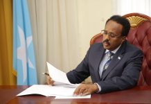 President Farmaajo signs into law Company and Public Finance Management bill
